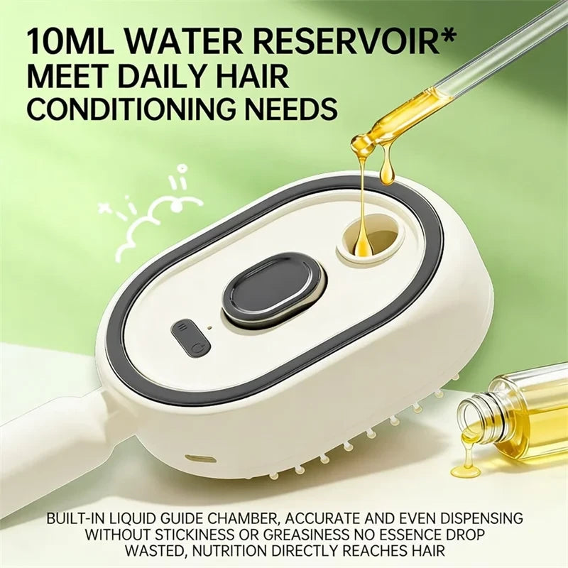 Vibrating Steam Scalp Massager — Spa-Level Hair & Scalp Care
