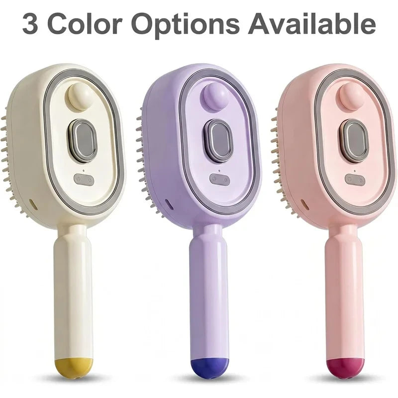 Vibrating Steam Scalp Massager — Spa-Level Hair & Scalp Care