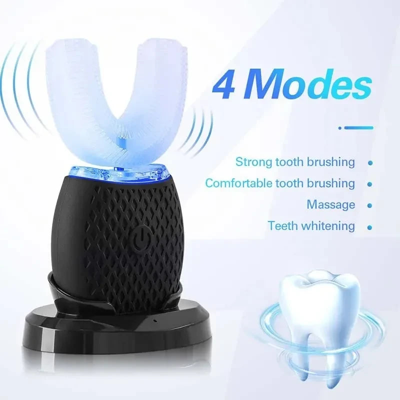 360° Sonic Electric Toothbrush — Whiter Teeth in 2 Weeks