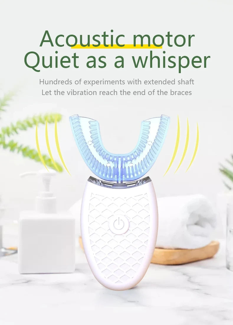 360° Sonic Electric Toothbrush — Whiter Teeth in 2 Weeks