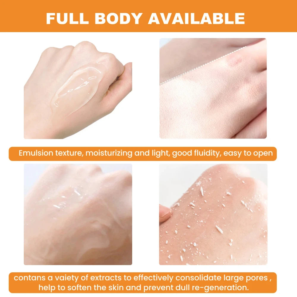 Orange Brightening Exfoliating Gel — Glow & Radiance Skin Treatment