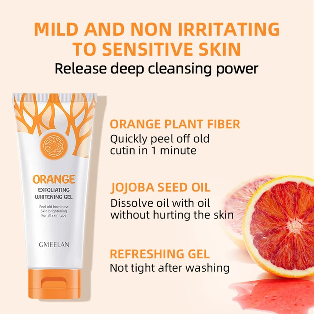 Orange Brightening Exfoliating Gel — Glow & Radiance Skin Treatment