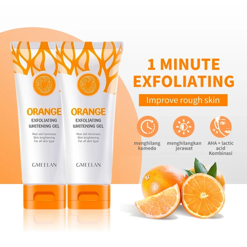 Orange Brightening Exfoliating Gel — Glow & Radiance Skin Treatment