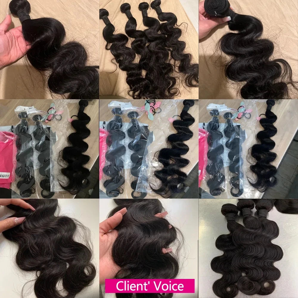 Raw Brazilian Body Wave Hair Bundles