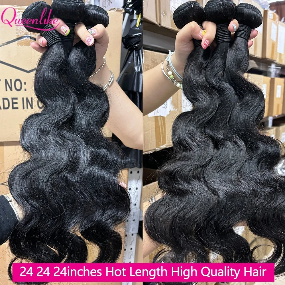 Raw Brazilian Body Wave Hair Bundles