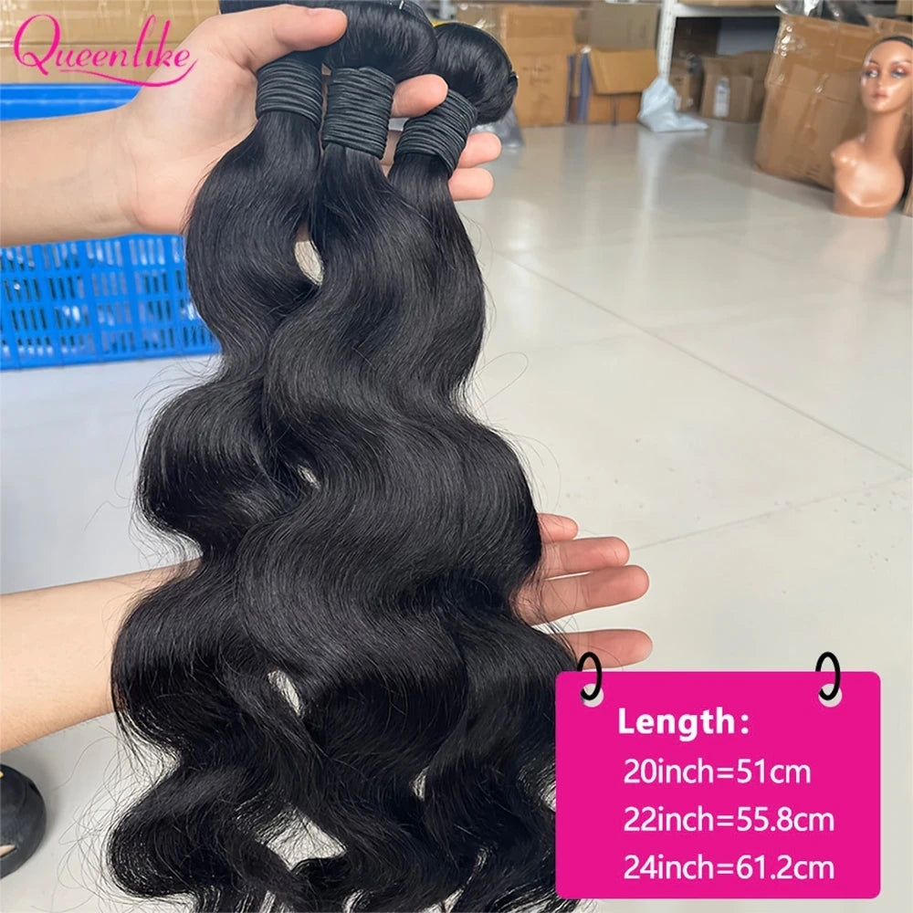 Raw Brazilian Body Wave Hair Bundles