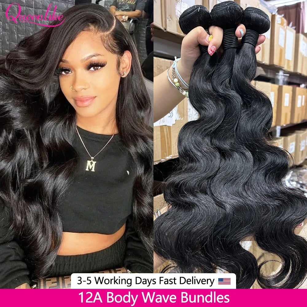 Raw Brazilian Body Wave Hair Bundles