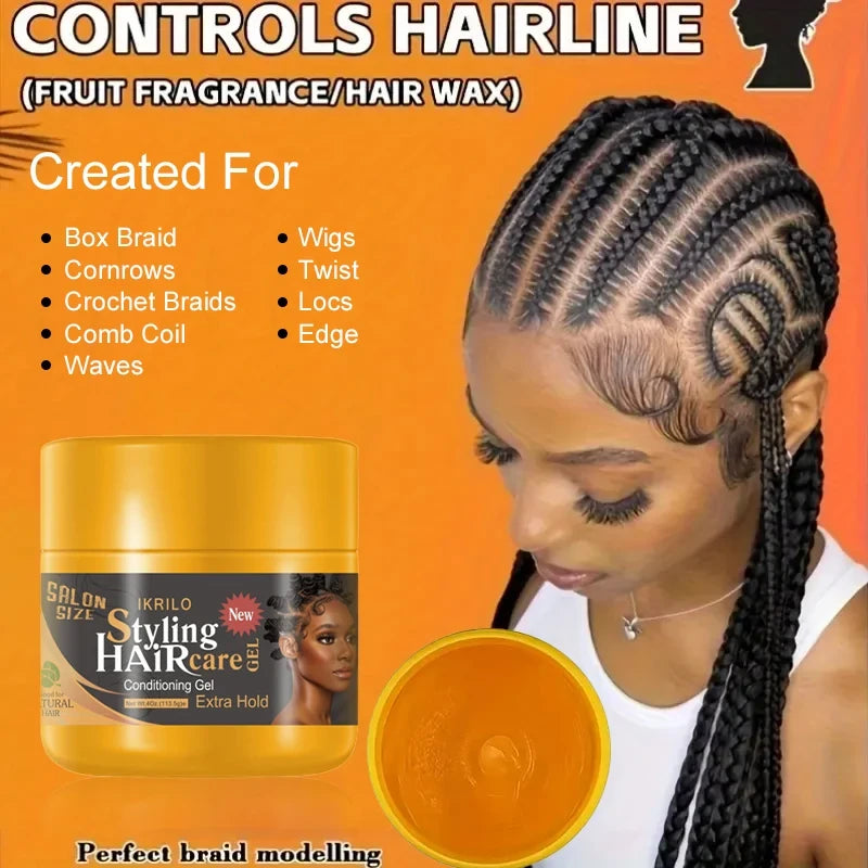 Strong Hold Hair Styling Gel