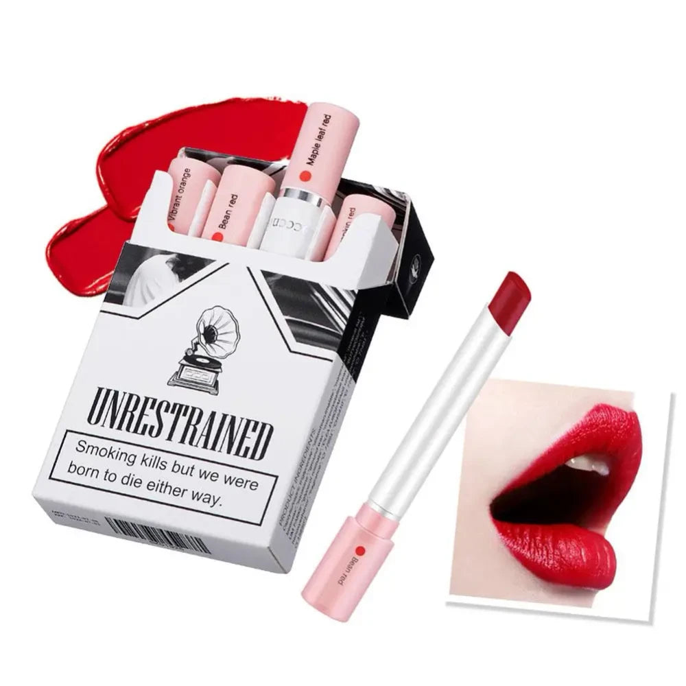 Matte Lipstick Cigarette Set
