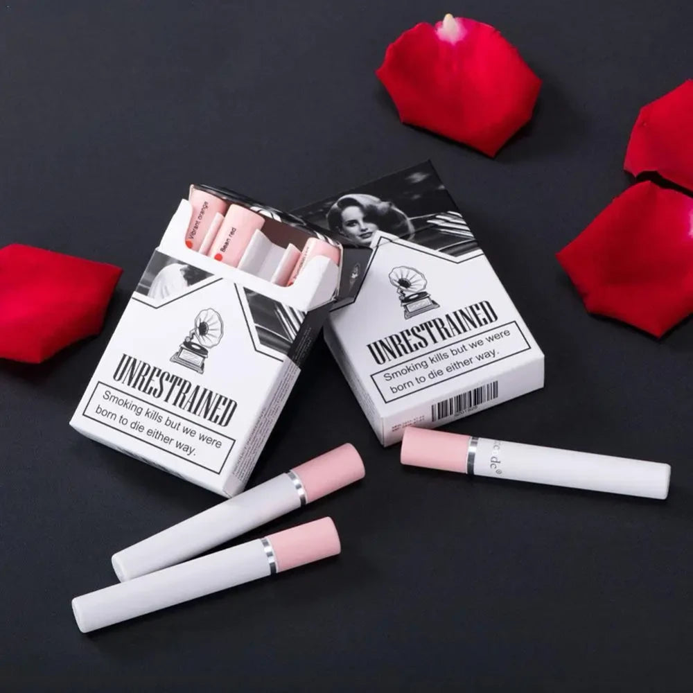 Matte Lipstick Cigarette Set