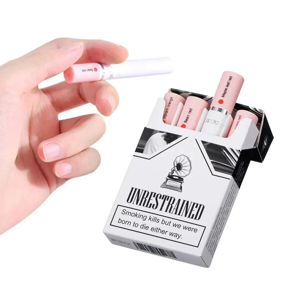 Matte Lipstick Cigarette Set