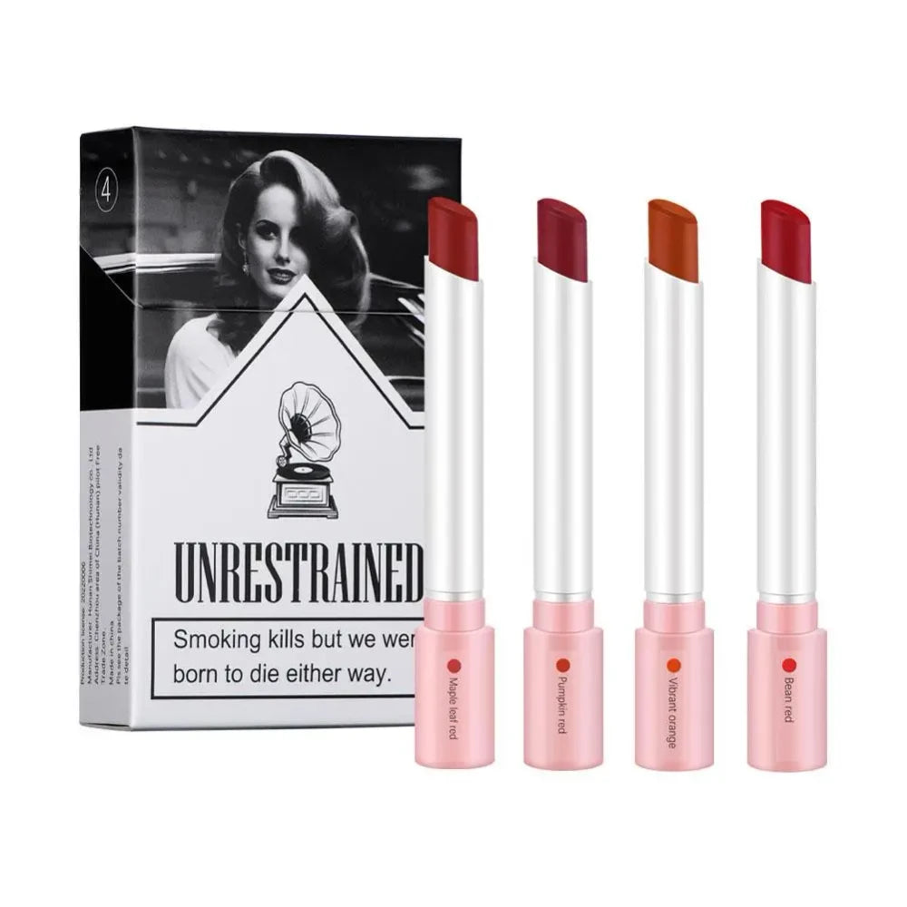 Matte Lipstick Cigarette Set