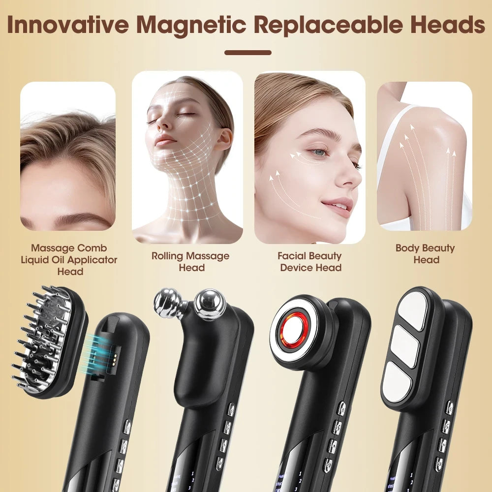 4-in-1 Electric Scalp Massage Comb