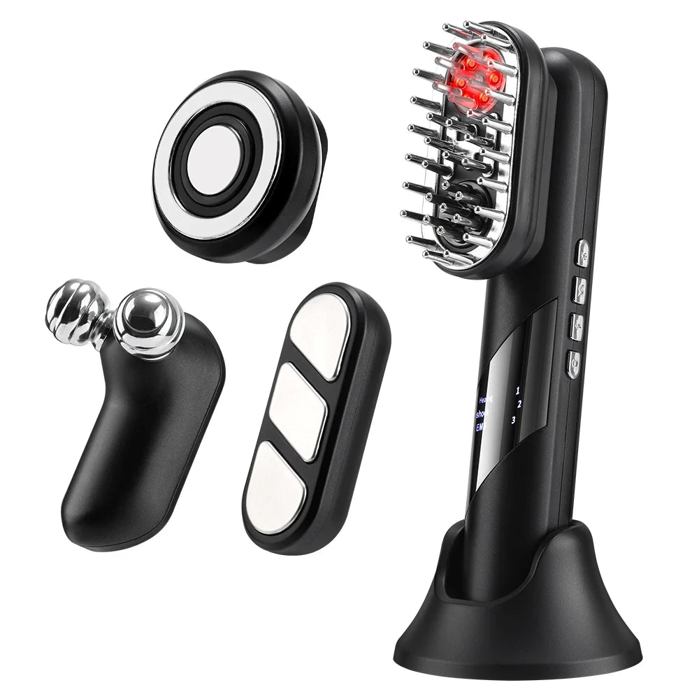 4-in-1 Electric Scalp Massage Comb