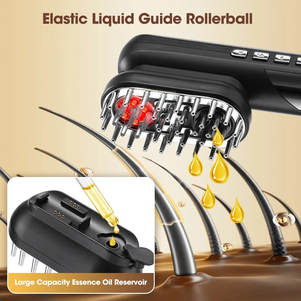 4-in-1 Electric Scalp Massage Comb