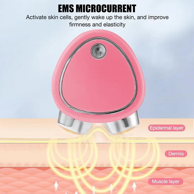 Sonic Microcurrent Facial Lifting Roller