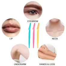 Eyebrow & Face Razor for Women & Men – Hair Trimmer with Protective Cover (5/10/30/40pcs)