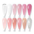 30ML Hard Gel for Nail Extensions – Milky White Builder & Camouflage Gel