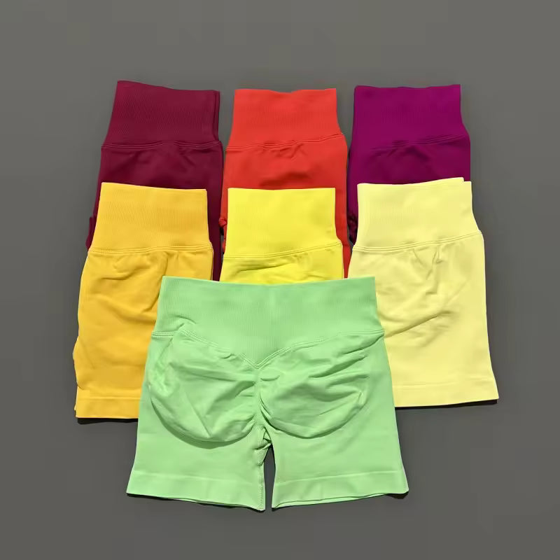 Women's High Waist Yoga & Gym Shorts – Butt Lift Fitness Leggings