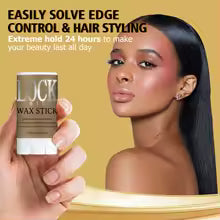 LOCKMIO Hair Wax Stick for Women & Kids — Long Lasting Hold, Frizz & Flyaway Control for Natural Wigs