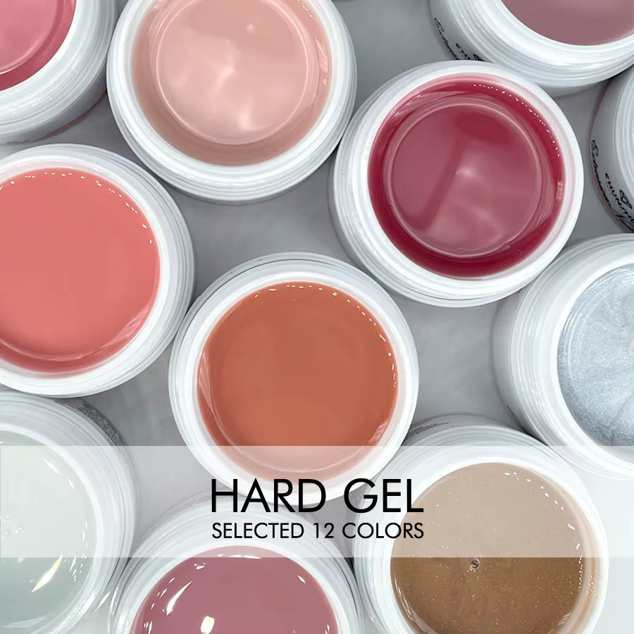 30ML Hard Gel for Nail Extensions – Milky White Builder & Camouflage Gel