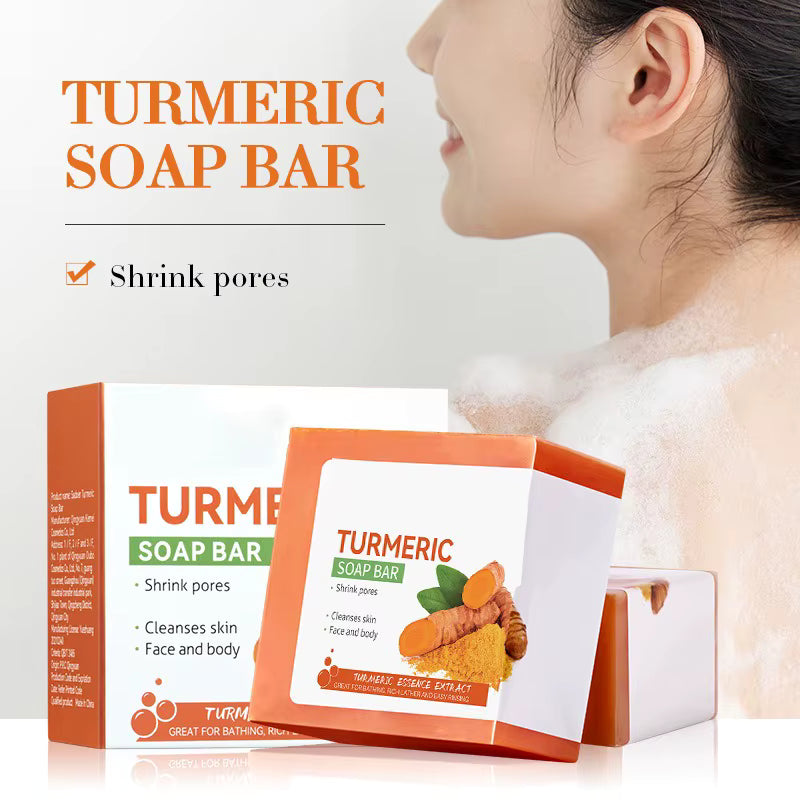 Handmade Turmeric Soap — Brightening & Lightening Body & Face Cleanser