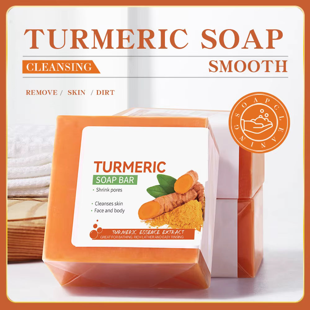Handmade Turmeric Soap — Brightening & Lightening Body & Face Cleanser