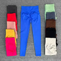 NCLAGEN Seamless Yoga Leggings – Scrunch Bum Ribbed Waistband
