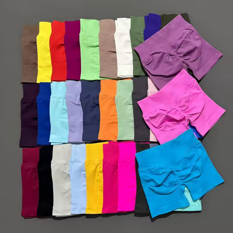 Women's High Waist Yoga & Gym Shorts – Butt Lift Fitness Leggings
